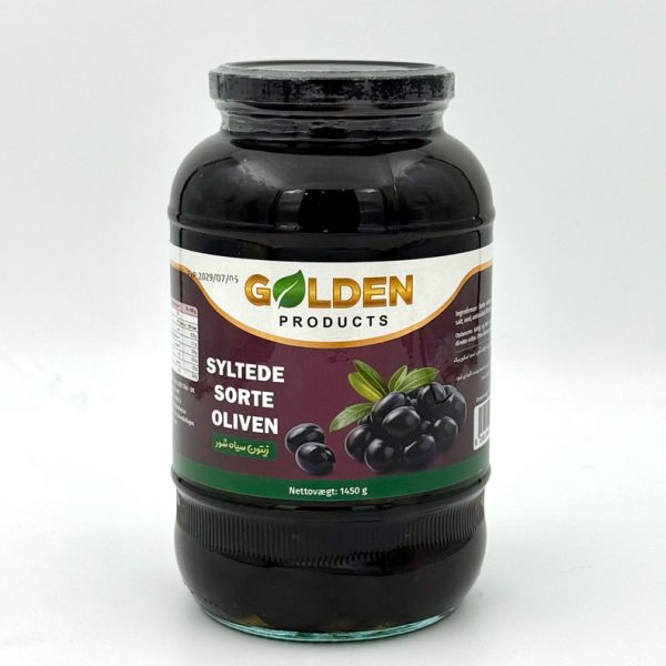 Pickled Black Olives